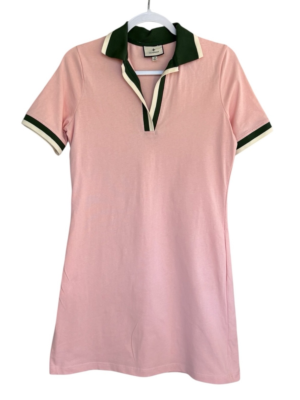 Tuckernuck Pink Salt Hutton Polo Dress Size XS